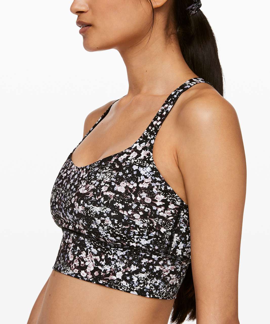 Lululemon Free To Be Bra *Long Line - Floral Spritz Multi