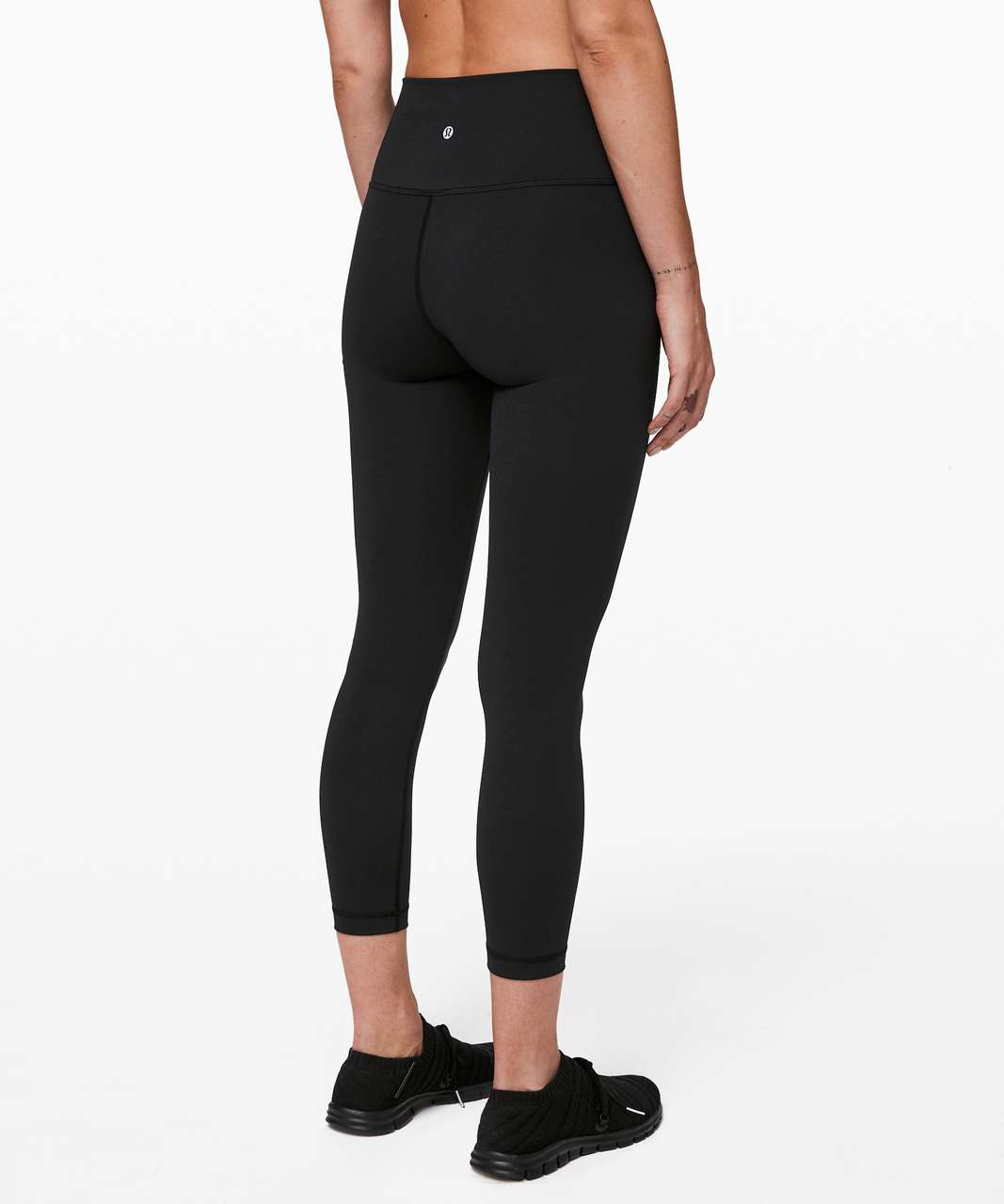 black high waisted lululemon leggings