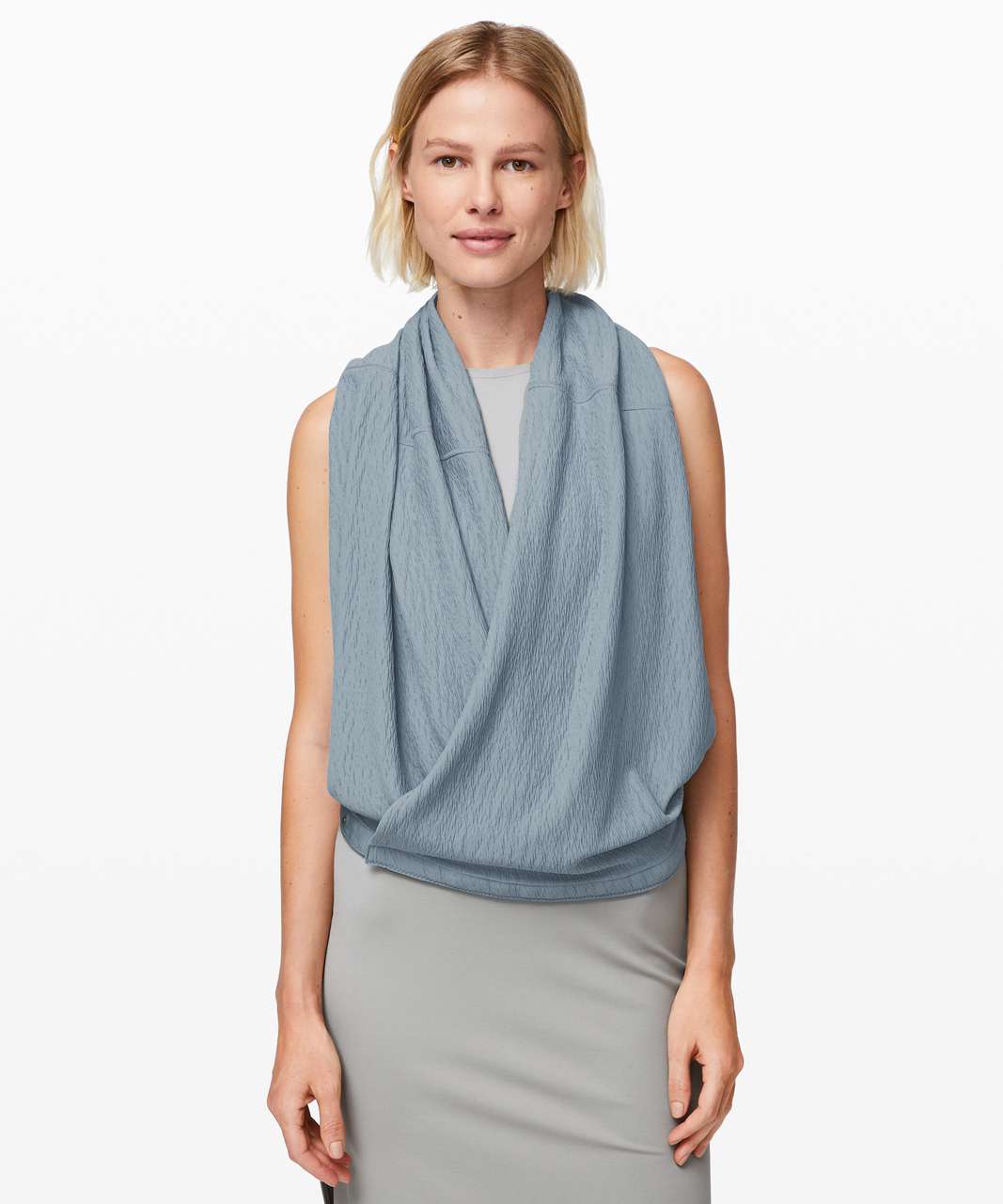 Lululemon Vinyasa Scarf *Crinkle - Chambray