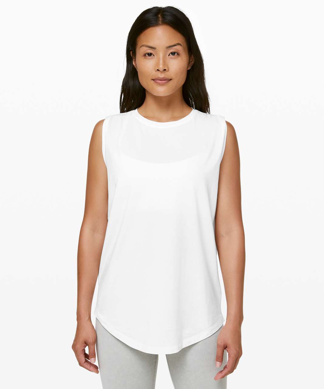 Lululemon Brunswick Muscle Tank - White