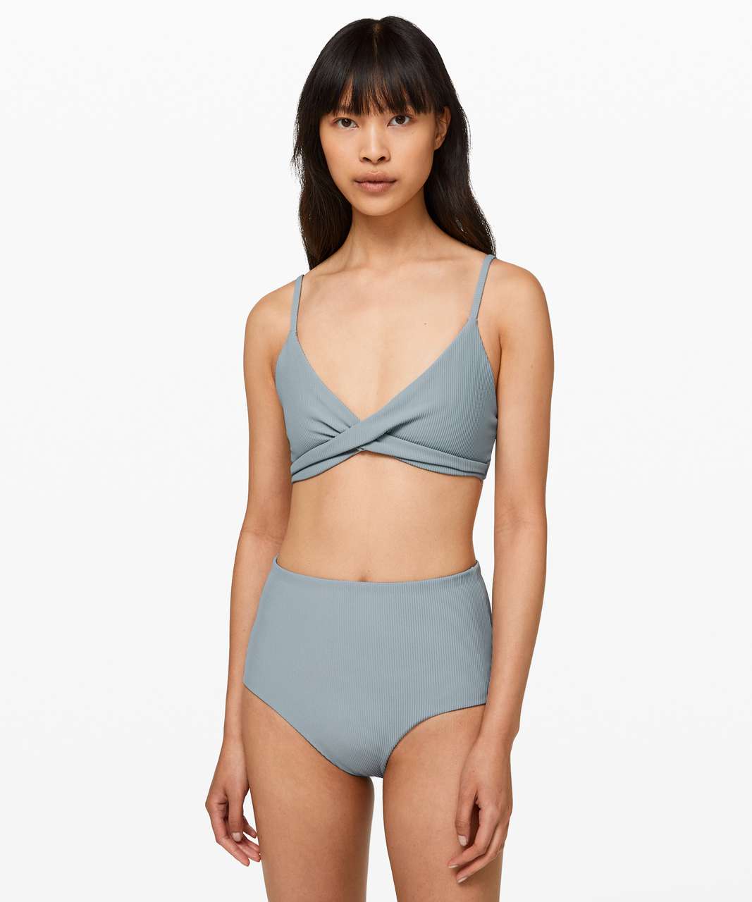 Lululemon Beach Boss Bikini Top - Chambray - lulu fanatics