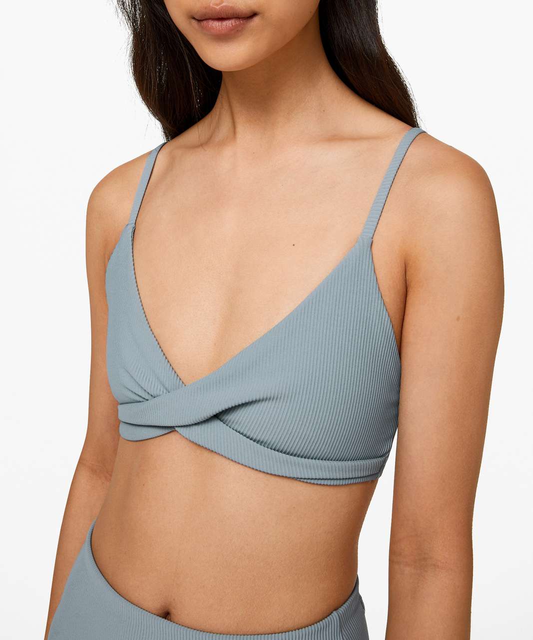 Lululemon Beach Boss Bikini Top - Chambray