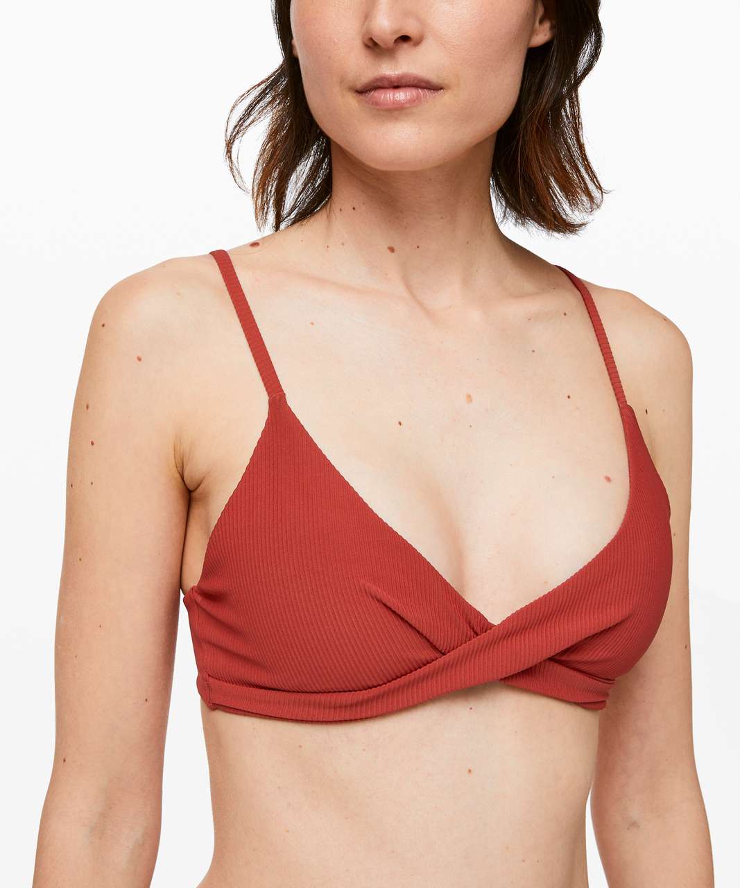 Lululemon Beach Boss Bikini Top - Cayenne