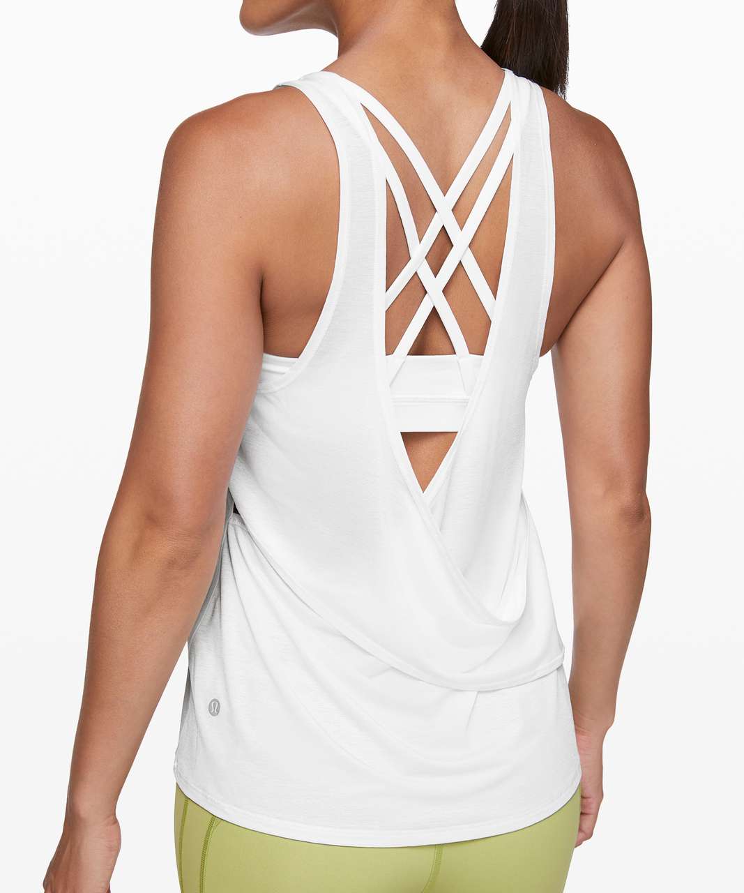 Lululemon Reenergized 2-in-1 Tank - White / White