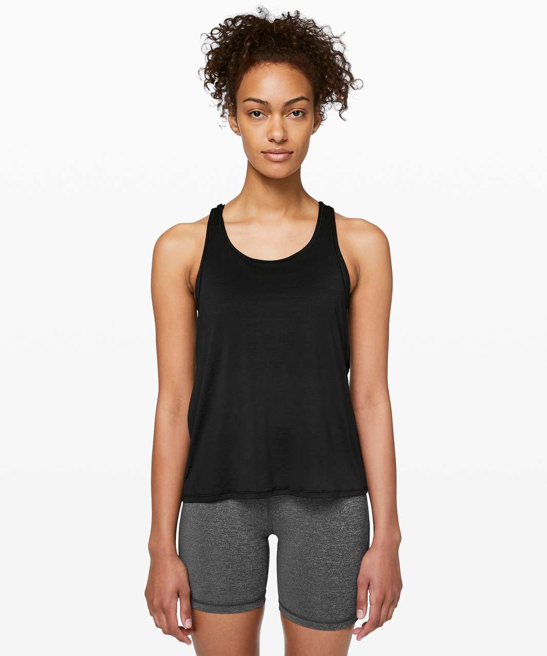 Lululemon Reenergized 2-in-1 Tank - Black / Black