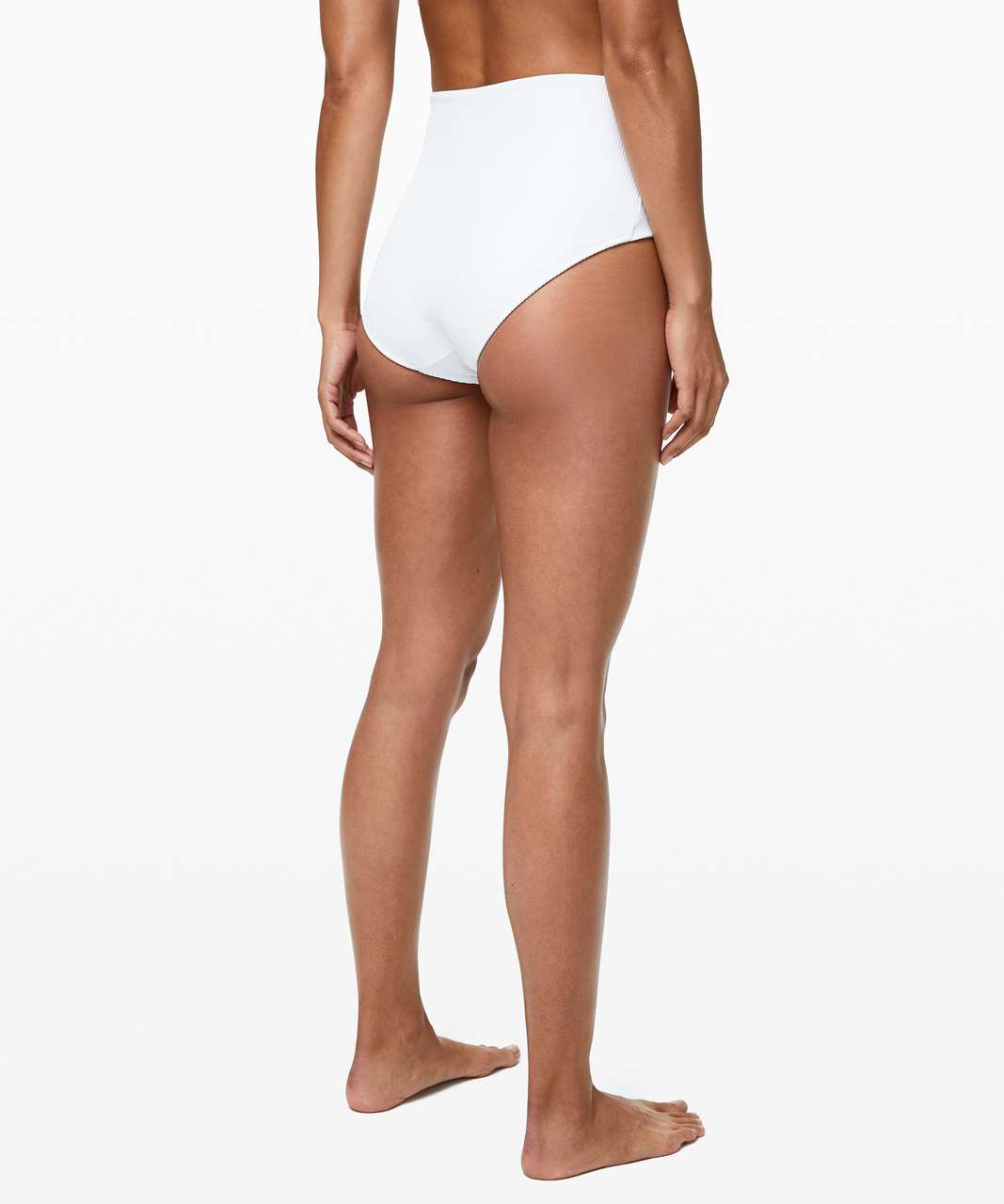 Lululemon Clear Waters High-Rise Med Bottom - White