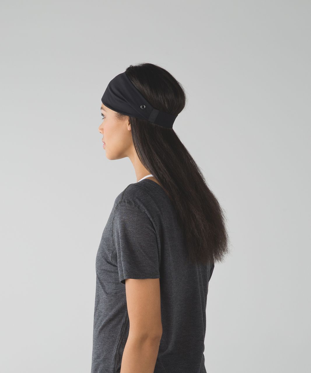 Lululemon Fringe Fighter Headband - Black / Heathered Black (First Release)