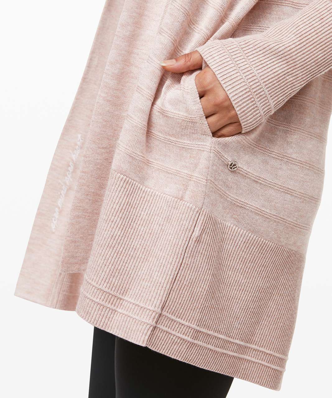 Lululemon Graceful Embrace Wrap - Heathered Pink Bliss