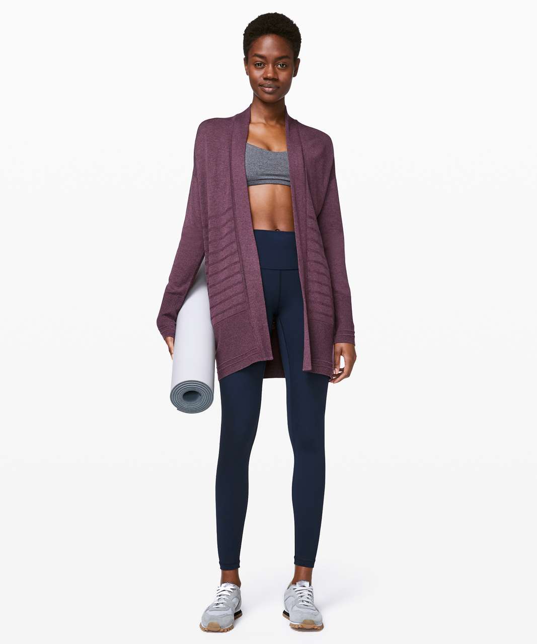 Lululemon Graceful Embrace Wrap - Heathered Arctic Plum