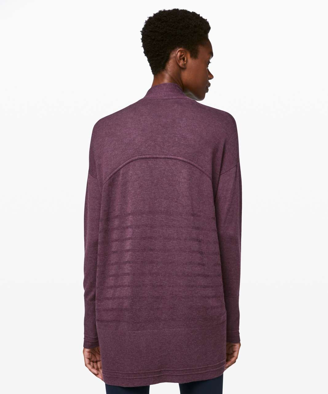 Lululemon Graceful Embrace Wrap - Heathered Arctic Plum