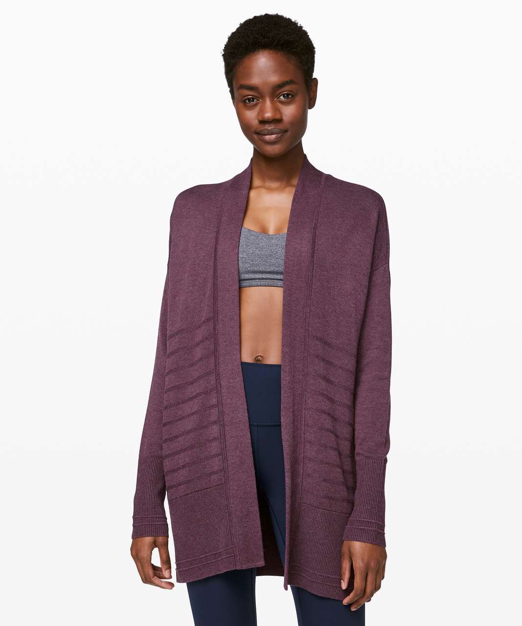 Lululemon Graceful Embrace Wrap - Heathered Arctic Plum