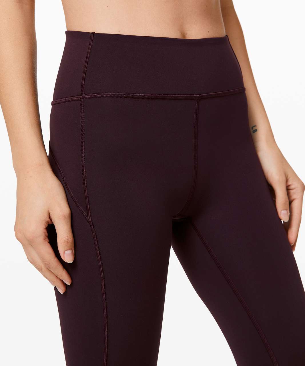 Lululemon In Movement Tight 25 *everlux In Plum Shadow