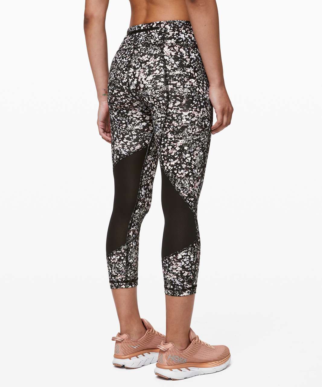 Lululemon Pace Rival Crop *22 - Floral Spritz Multi / Black