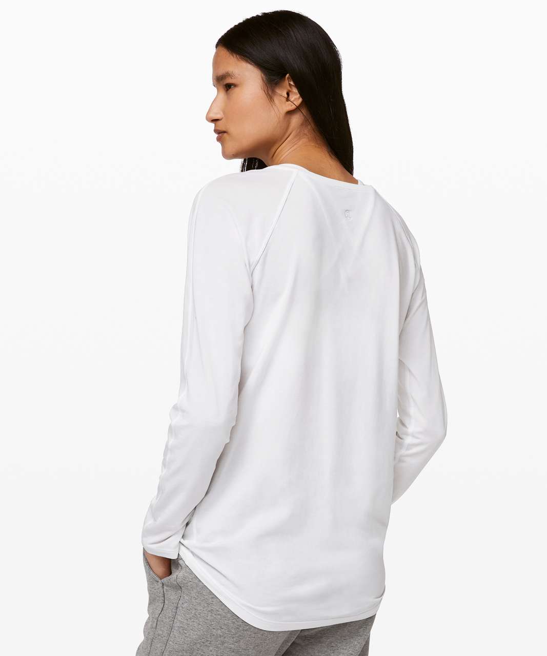 Lululemon Emerald Long Sleeve - White