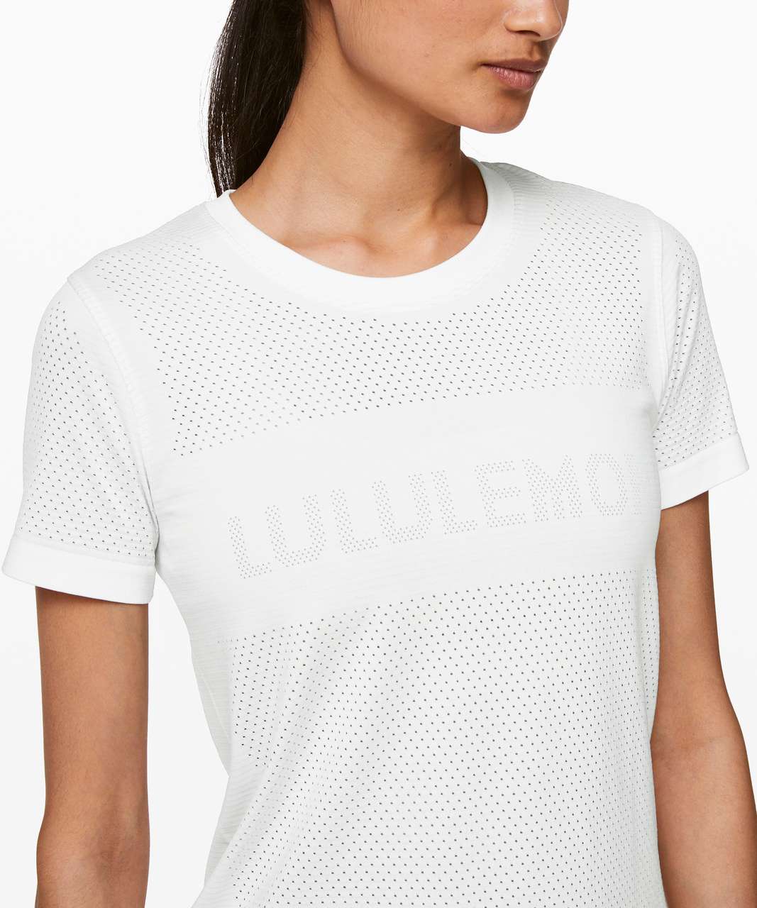 Lululemon Breeze By Short Sleeve *lululemon - White / White