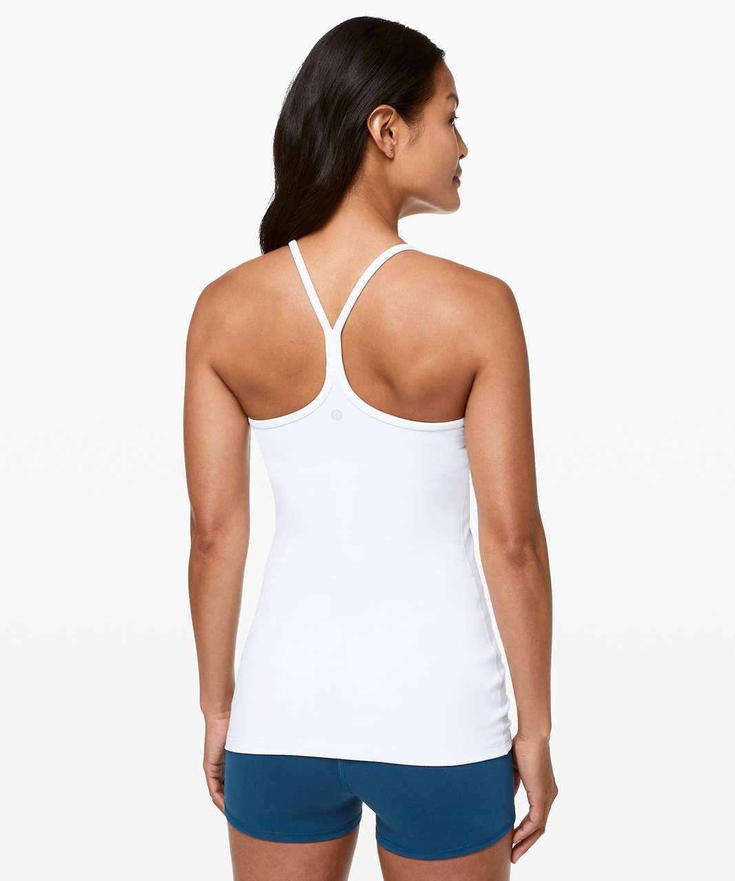 NWT Lululemon Power Y Racerback Tank Top Branco Angola