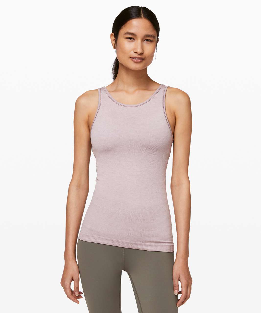 Lululemon Seek Simplicity Tank - Powdered Mauve - lulu fanatics