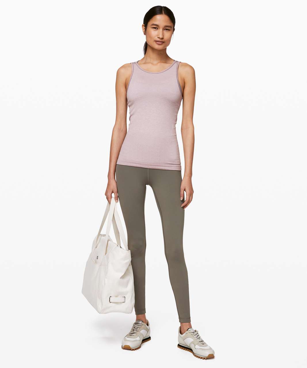 Lululemon Seek Simplicity Tank - Powdered Mauve