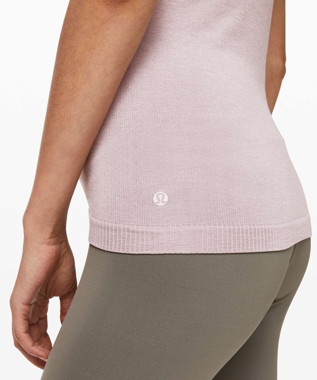 Lululemon Seek Simplicity Tank - Powdered Mauve - lulu fanatics