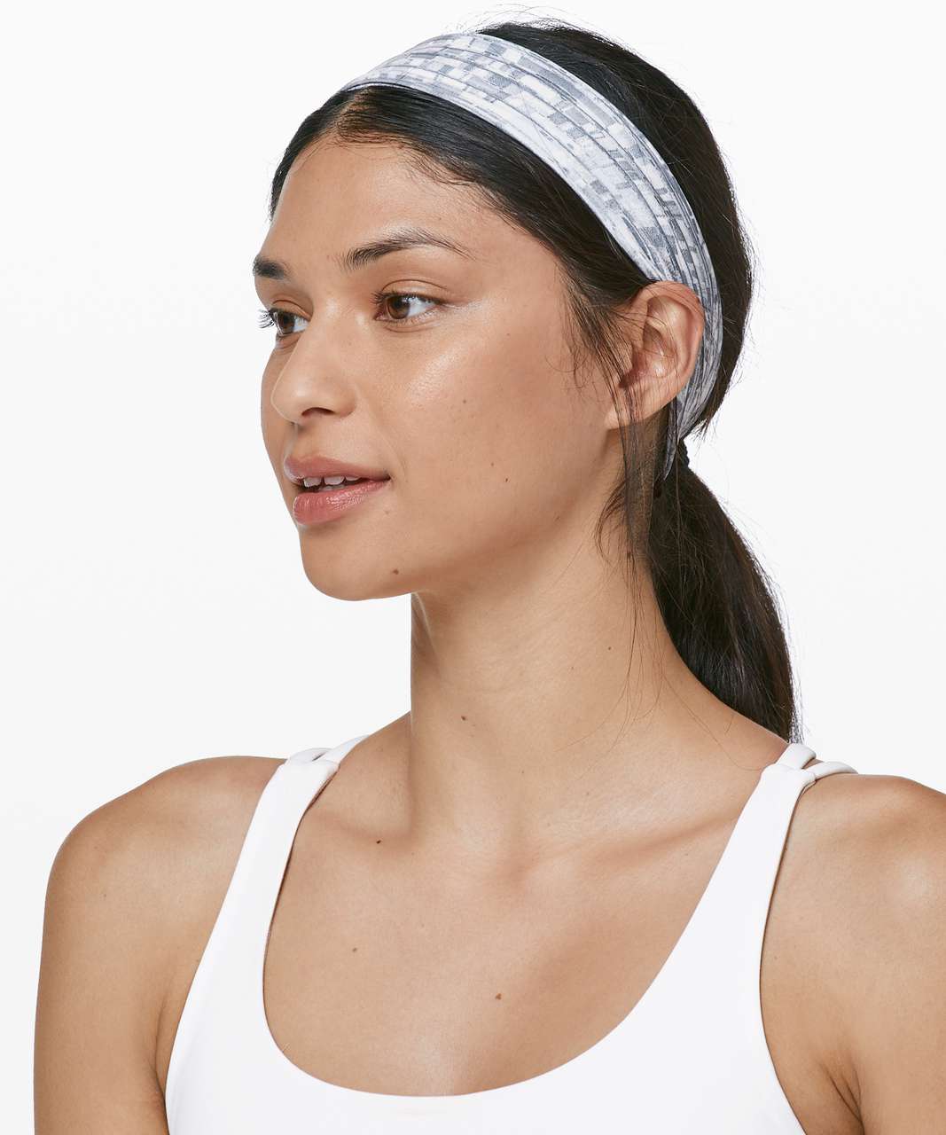 Lululemon Athletica Lululemon Fly Away Tamer Headband (Blue Linen)