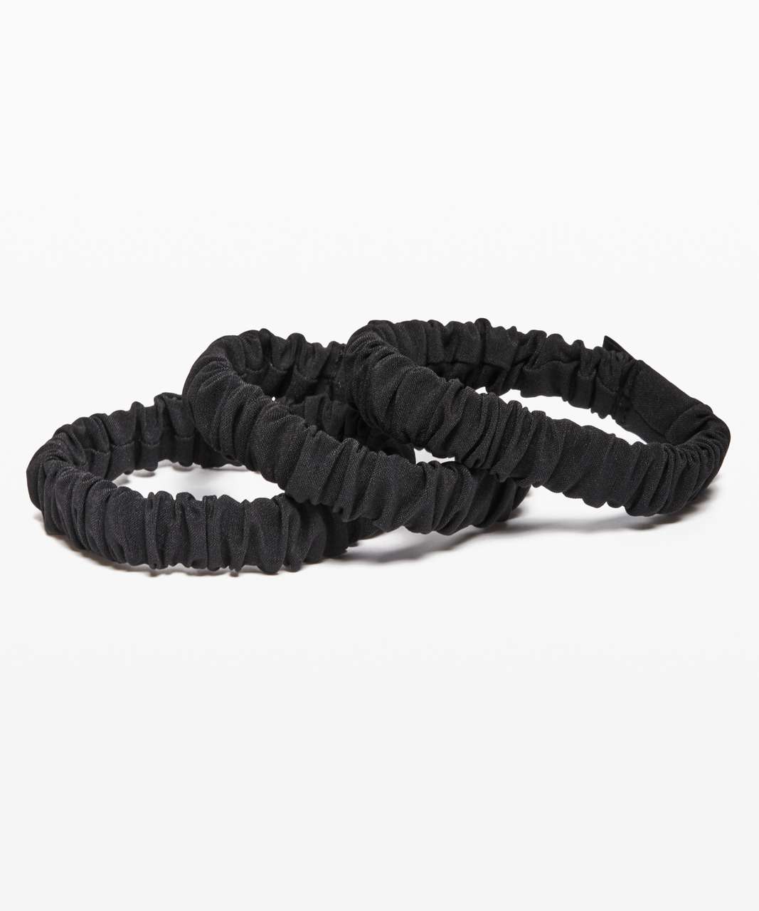 Lululemon Skinny Scrunchie 3 Pack - Black