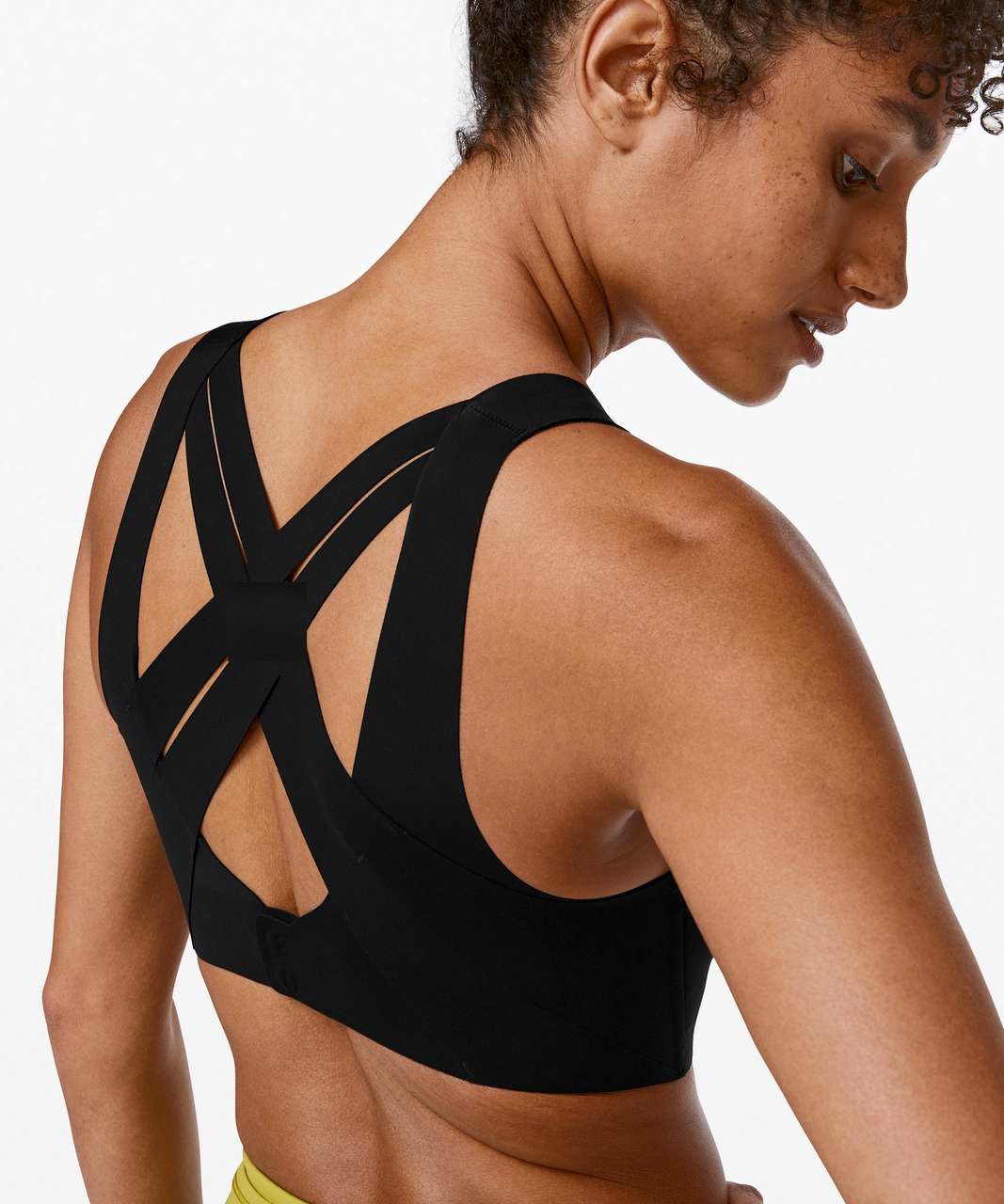 Lululemon Enlite Bra Weave - Black - lulu fanatics