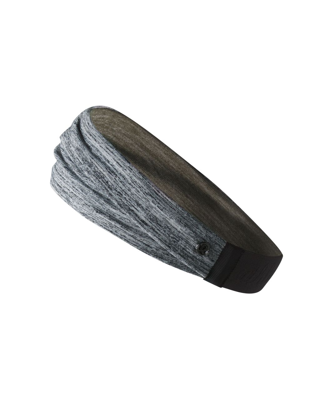 Lululemon Fringe Fighter Headband - Space Dye Camo Seal Grey Deep Coal / Heathered Fatigue Green