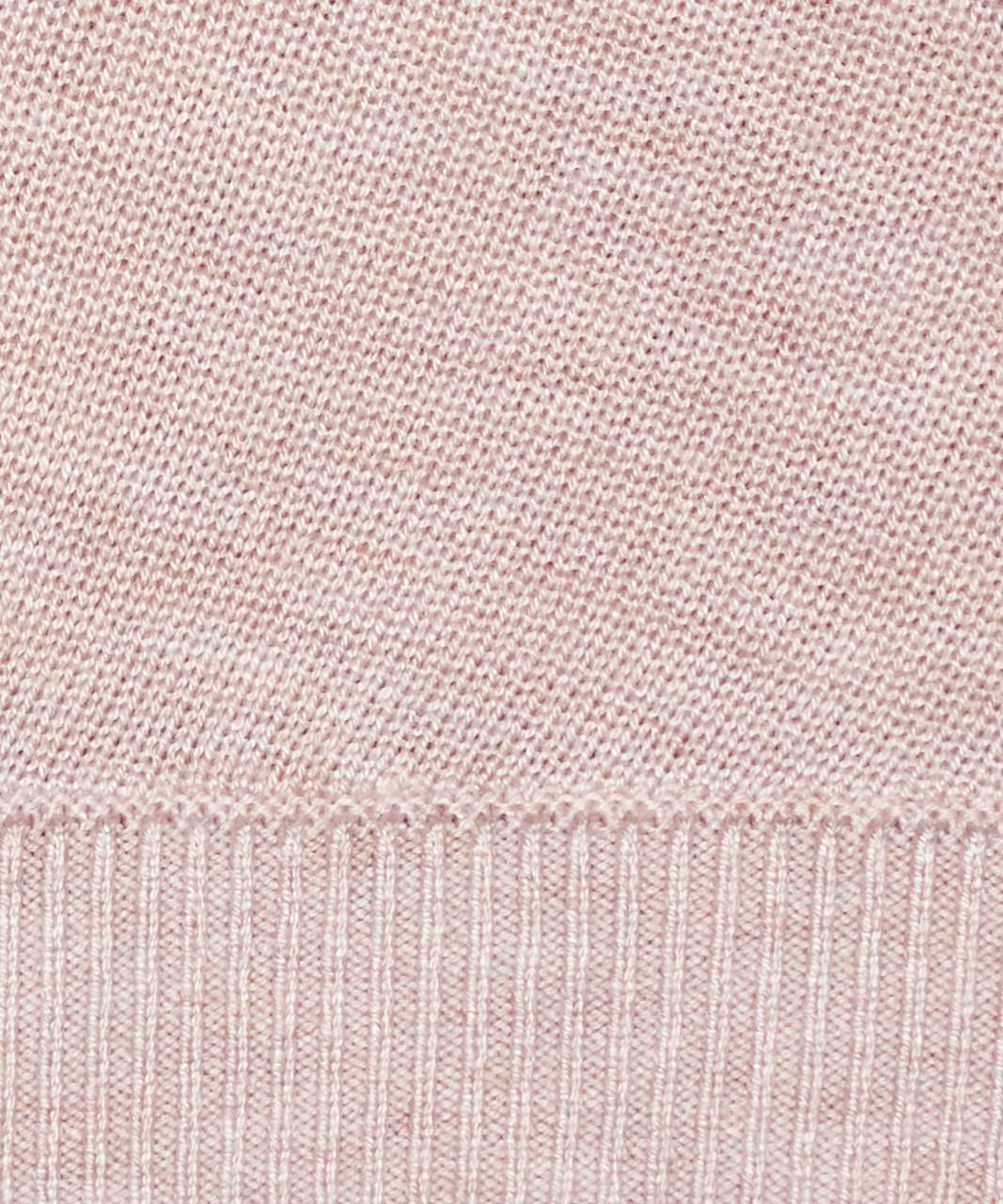 Lululemon Lead with Your Heart Sweater - Heathered Pink Bliss