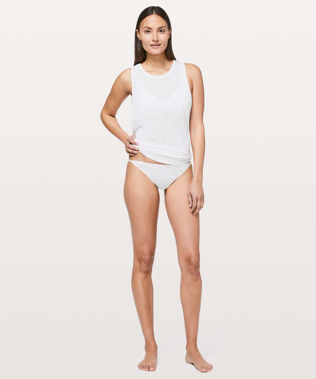 Lululemon Simply There Cheeky Bikini - White