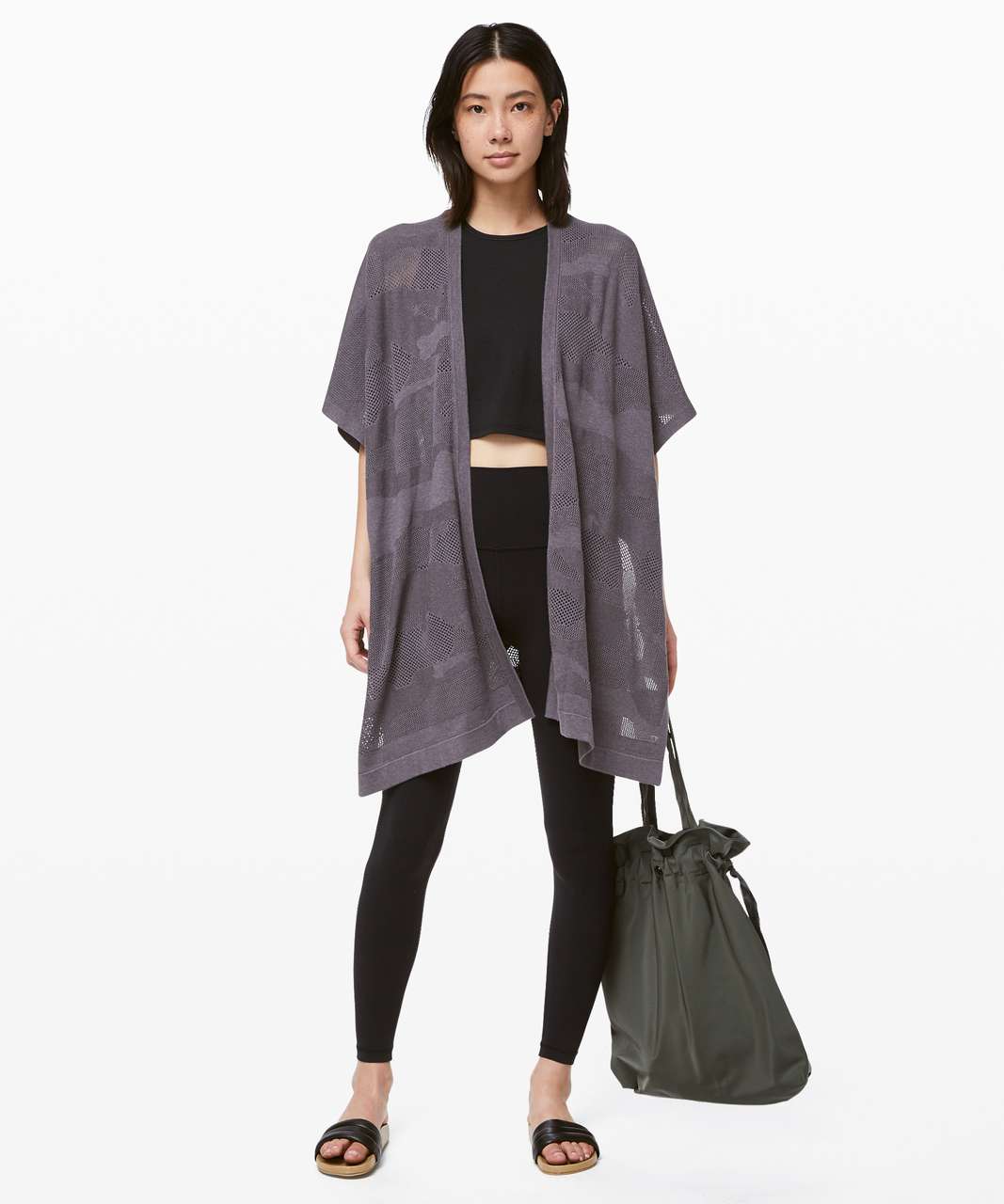 Lululemon Find Your Light Wrap - Heathered Moonwalk