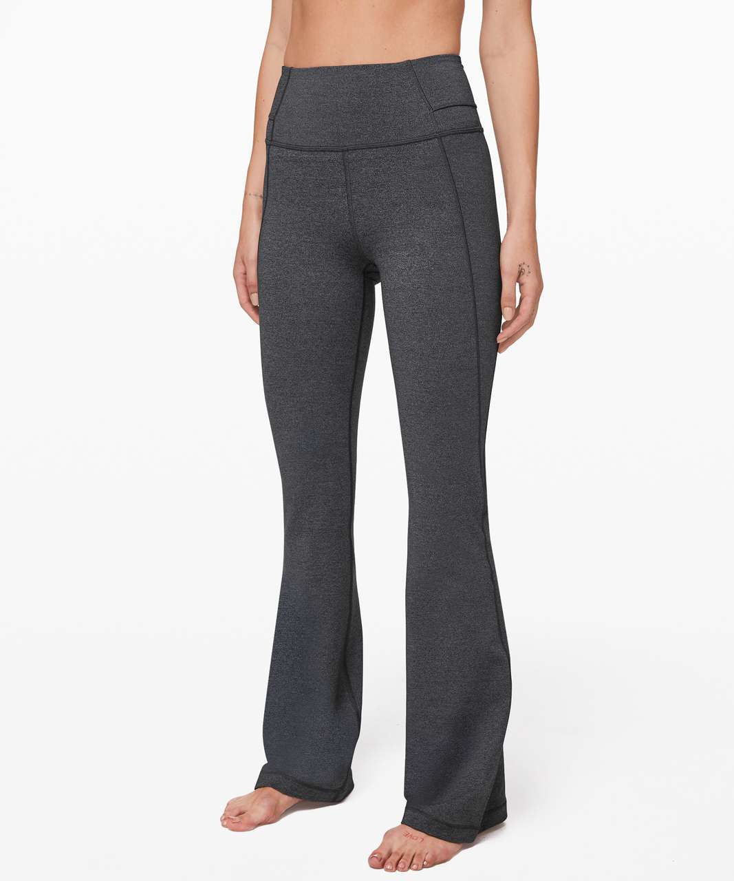 Lululemon Still Pant (Tall) - Heathered Black - lulu fanatics