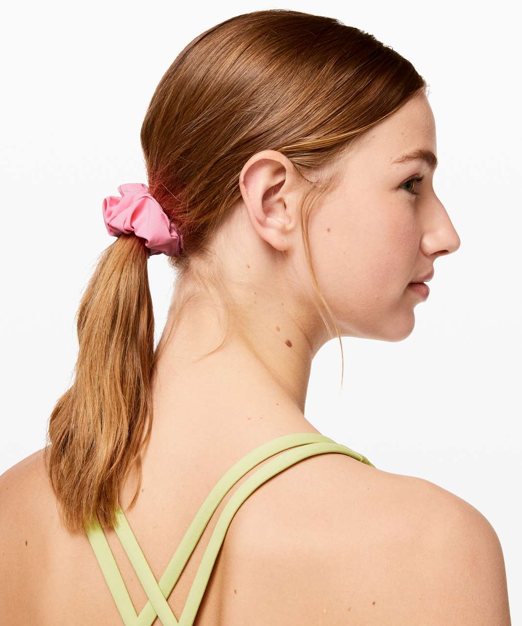 Lululemon Uplifting Scrunchie - Pink Shell