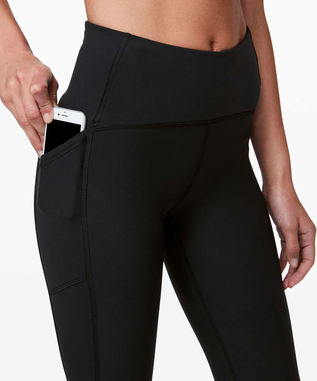 Lululemon Lead The Pack Tight Reflective 28 - Black - lulu fanatics