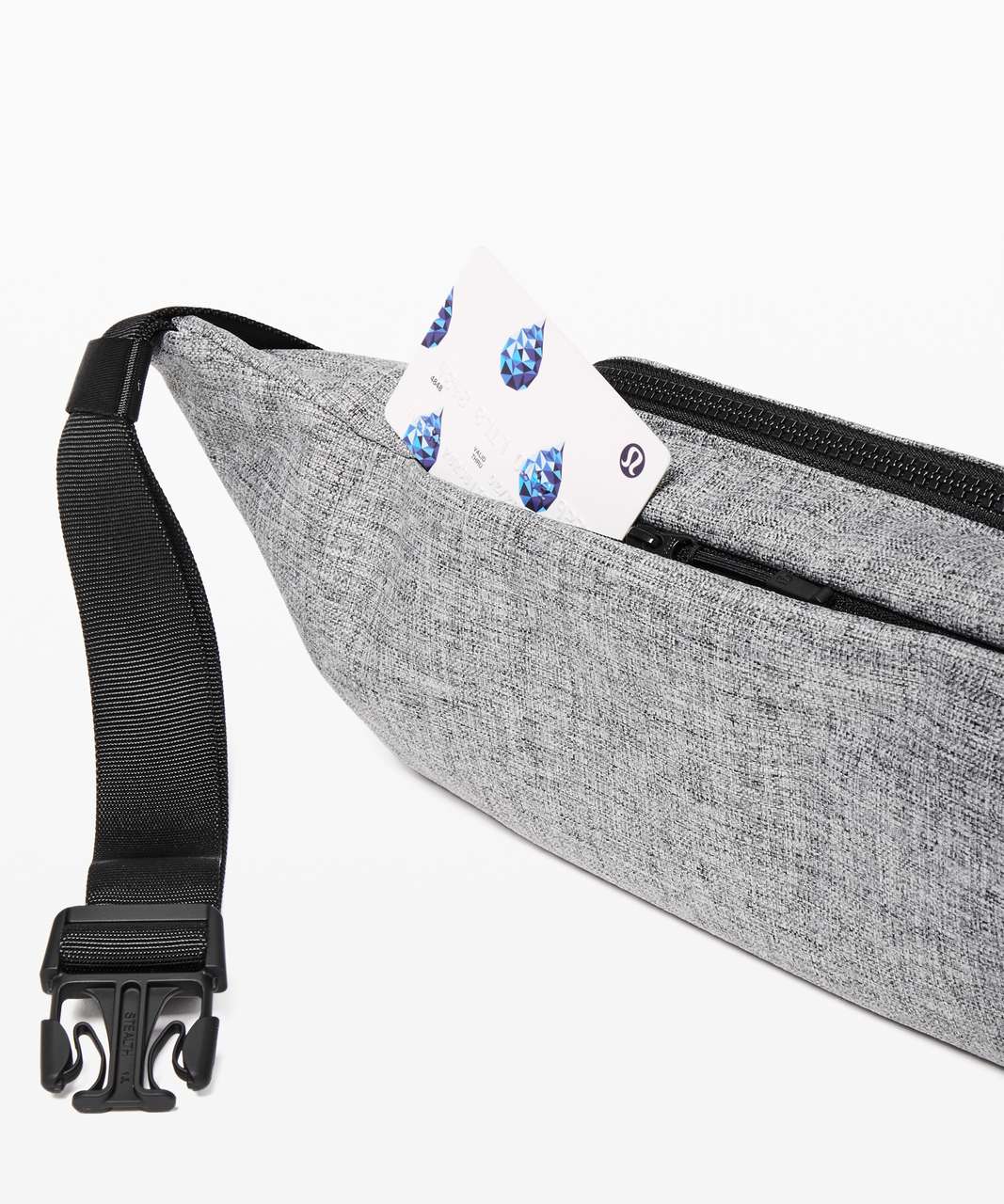 Lululemon On The Beat Belt Bag *4.5L - Heathered Black