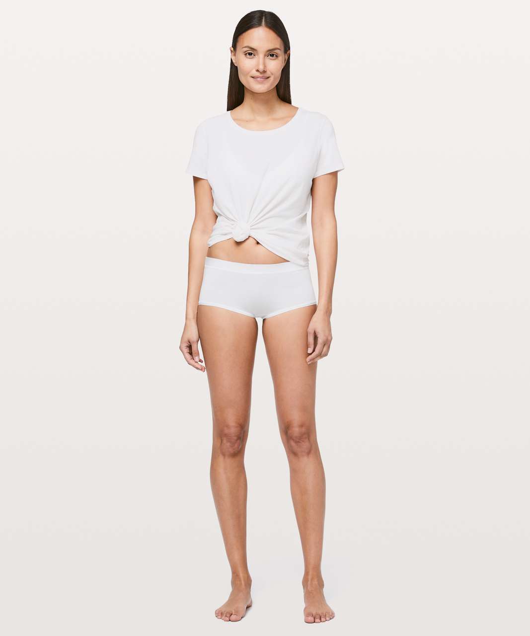 Lululemon Simply There Boyshort - White