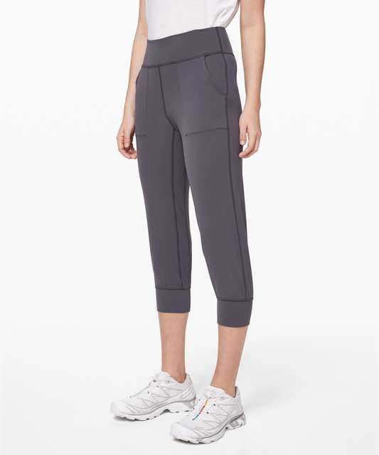 Lululemon Align Jogger Crop *23 - Asphalt Grey - lulu fanatics