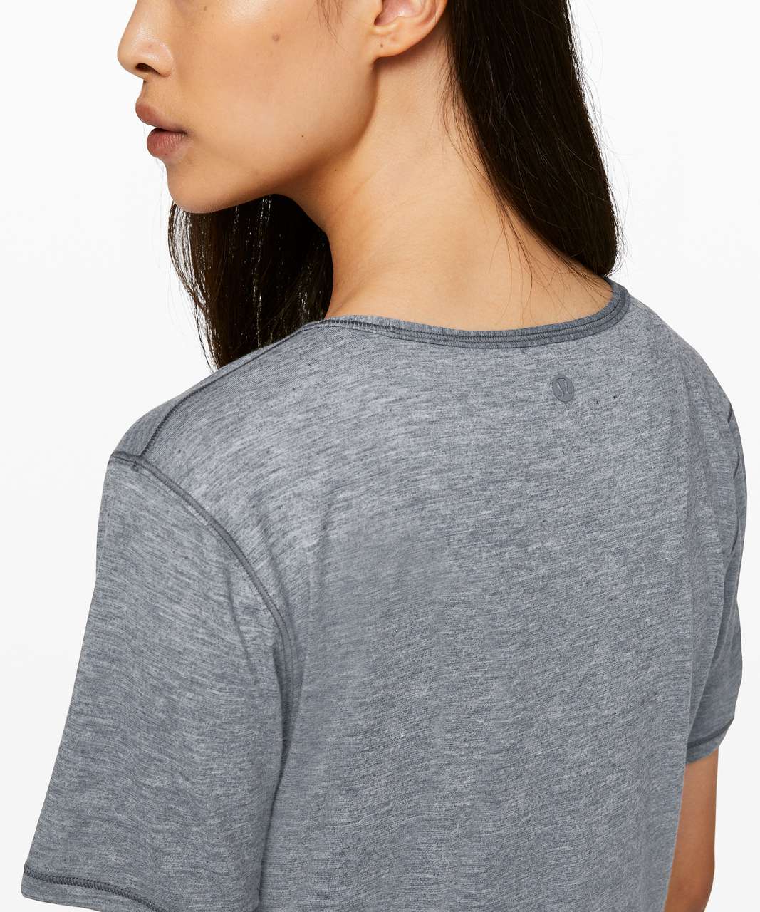 Lululemon Do the Daily Short Sleeve - Heathered Solar Grey