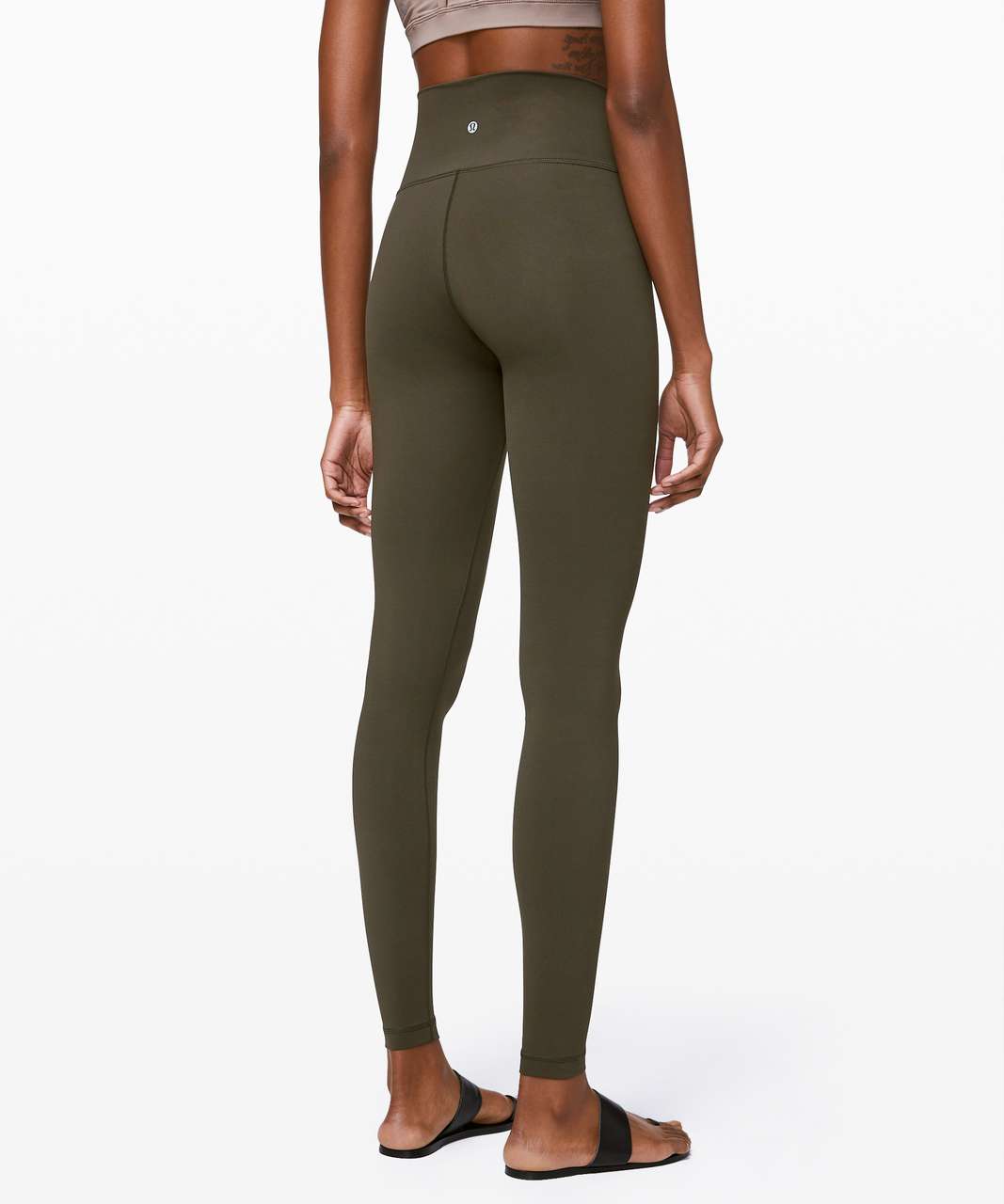 Lululemon Wunder Under Crop (high-rise) *full-on Luxtreme 21 In Melanite