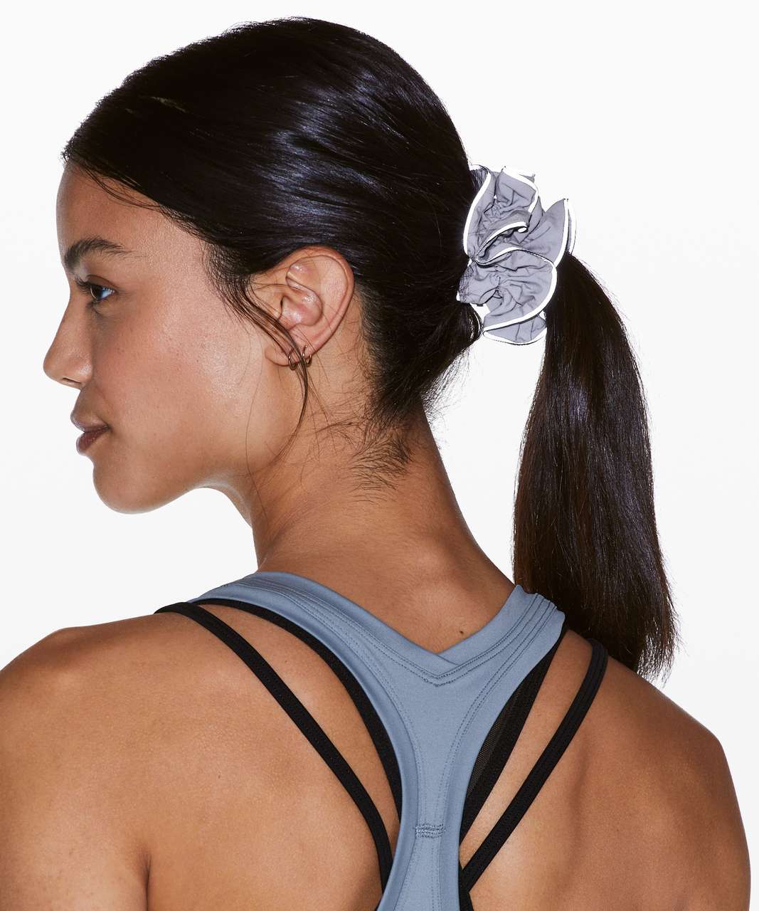 Lululemon Light Locks Scrunchie - Silver Lilac