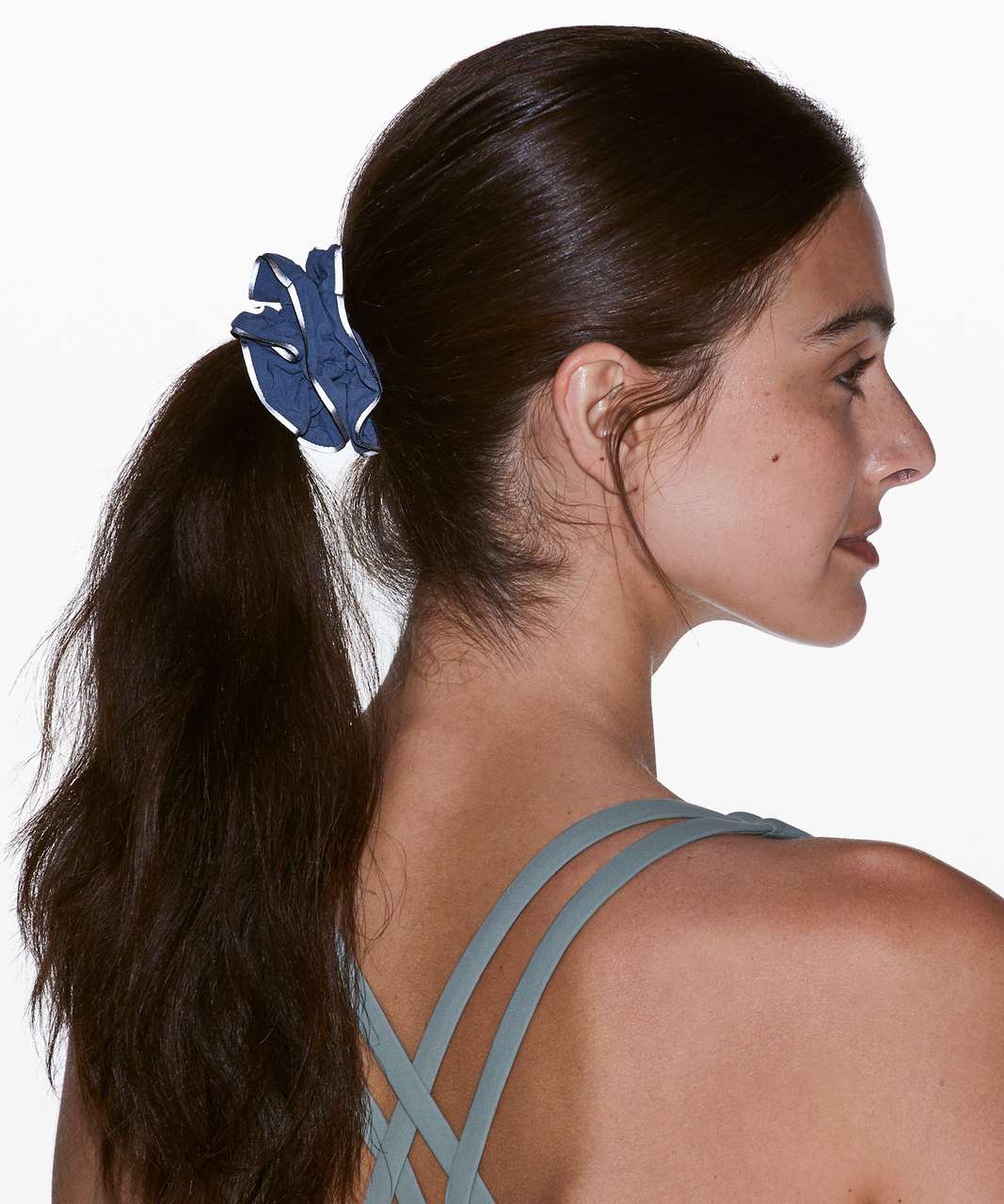 Lululemon Light Locks Scrunchie - Oasis Blue