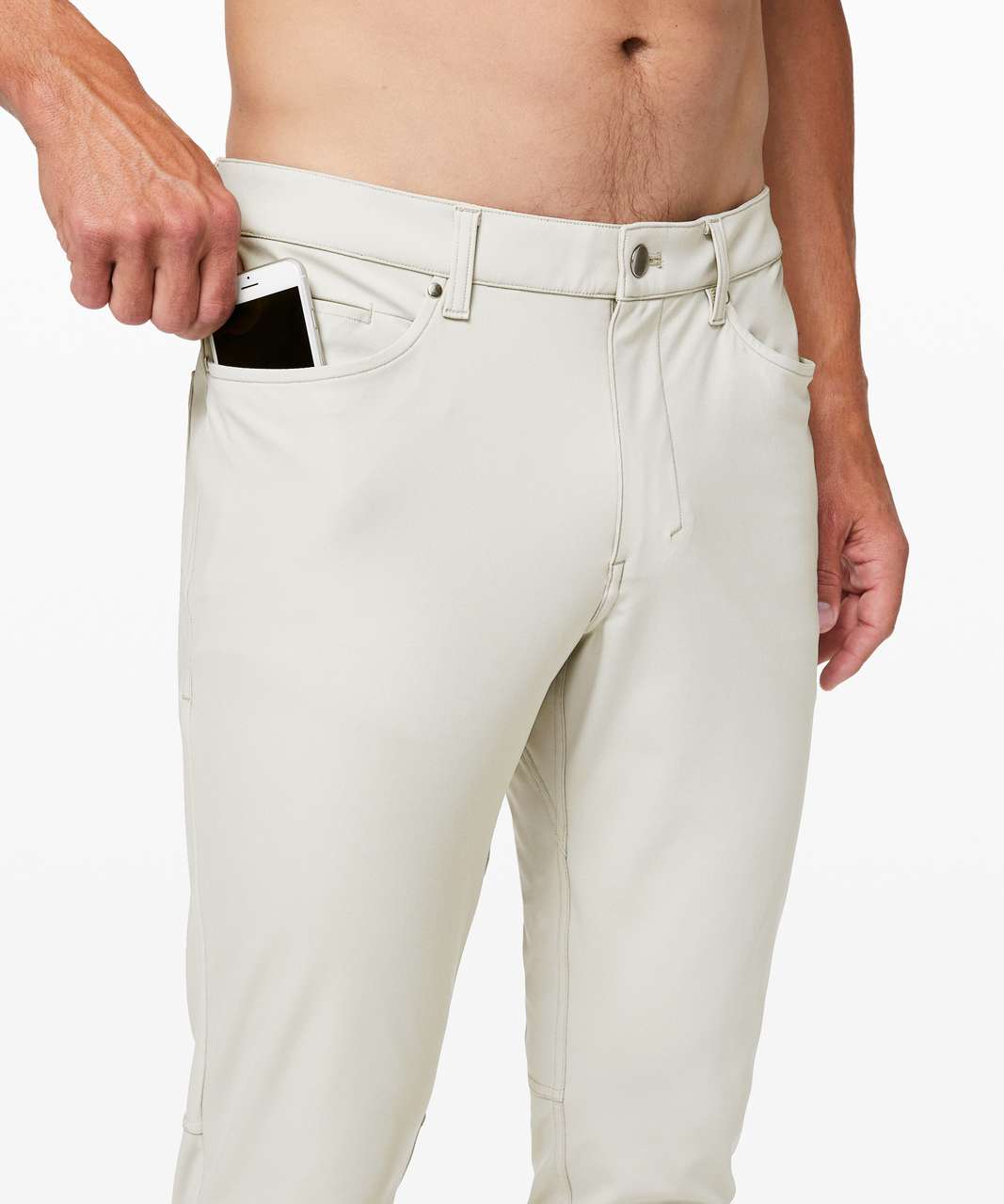 Lululemon ABC Pant Slim *Warpstreme 34" - Silverstone