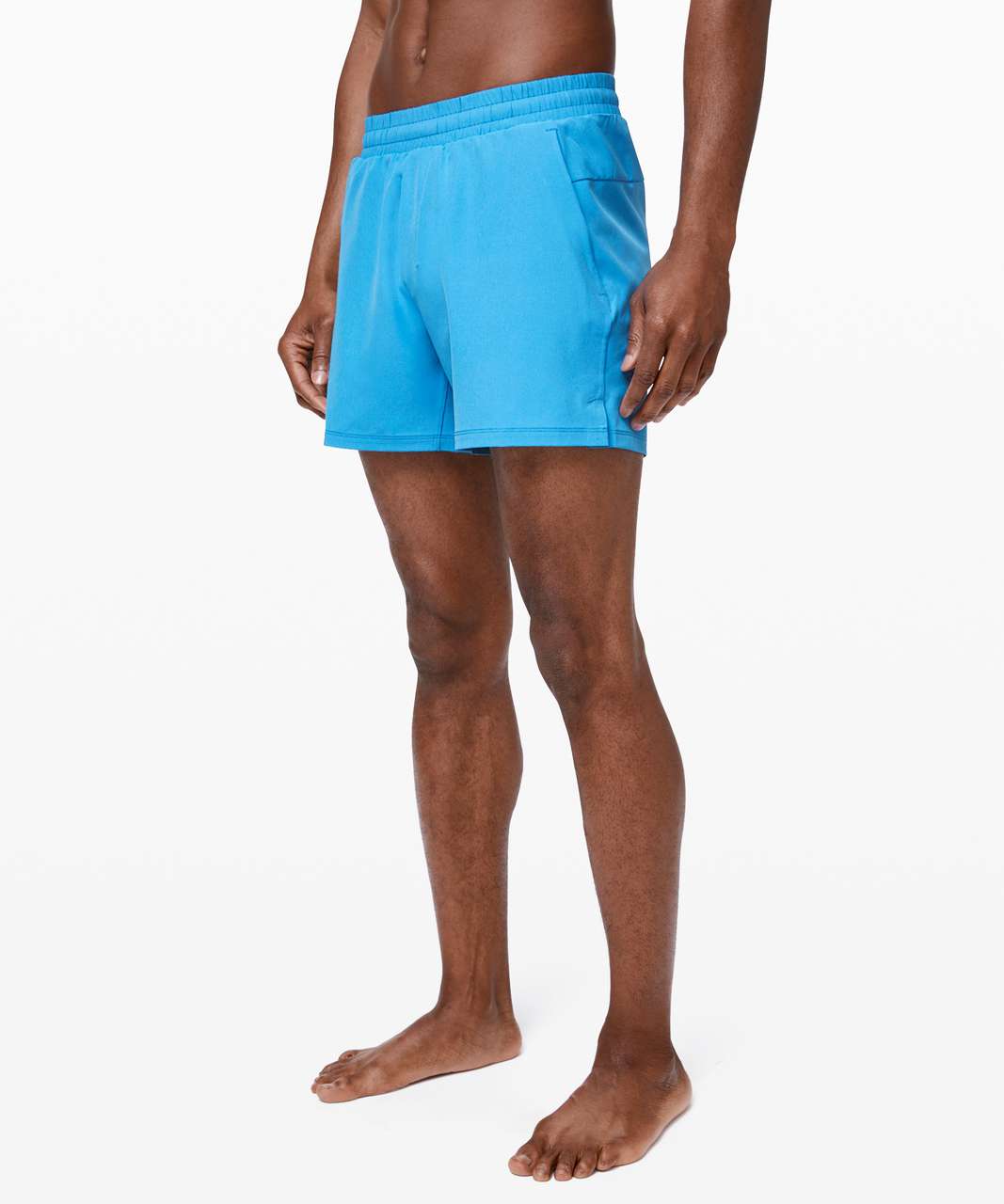 Louis Baby Blue Shorts - Mid Thigh Length Men Swim Shorts