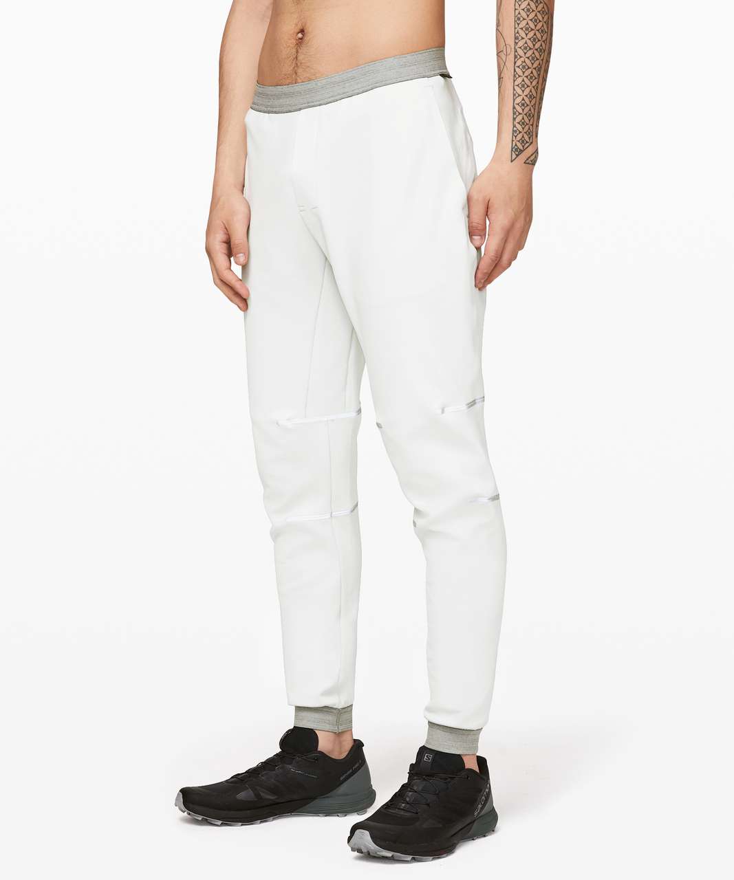 Lululemon Diffract Jogger *lululemon lab - Silver Ice / Black