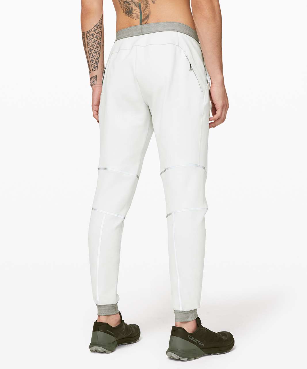 Lululemon Diffract Jogger *lululemon lab - Silver Ice / Black