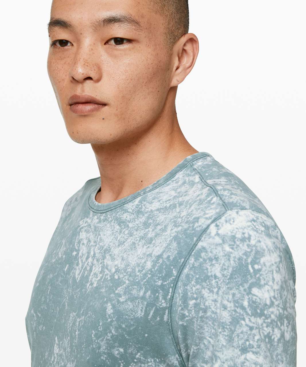 Lululemon 5 Year Basic Tee *Cloudy Wash - Cloudy Wash Aquatic Green