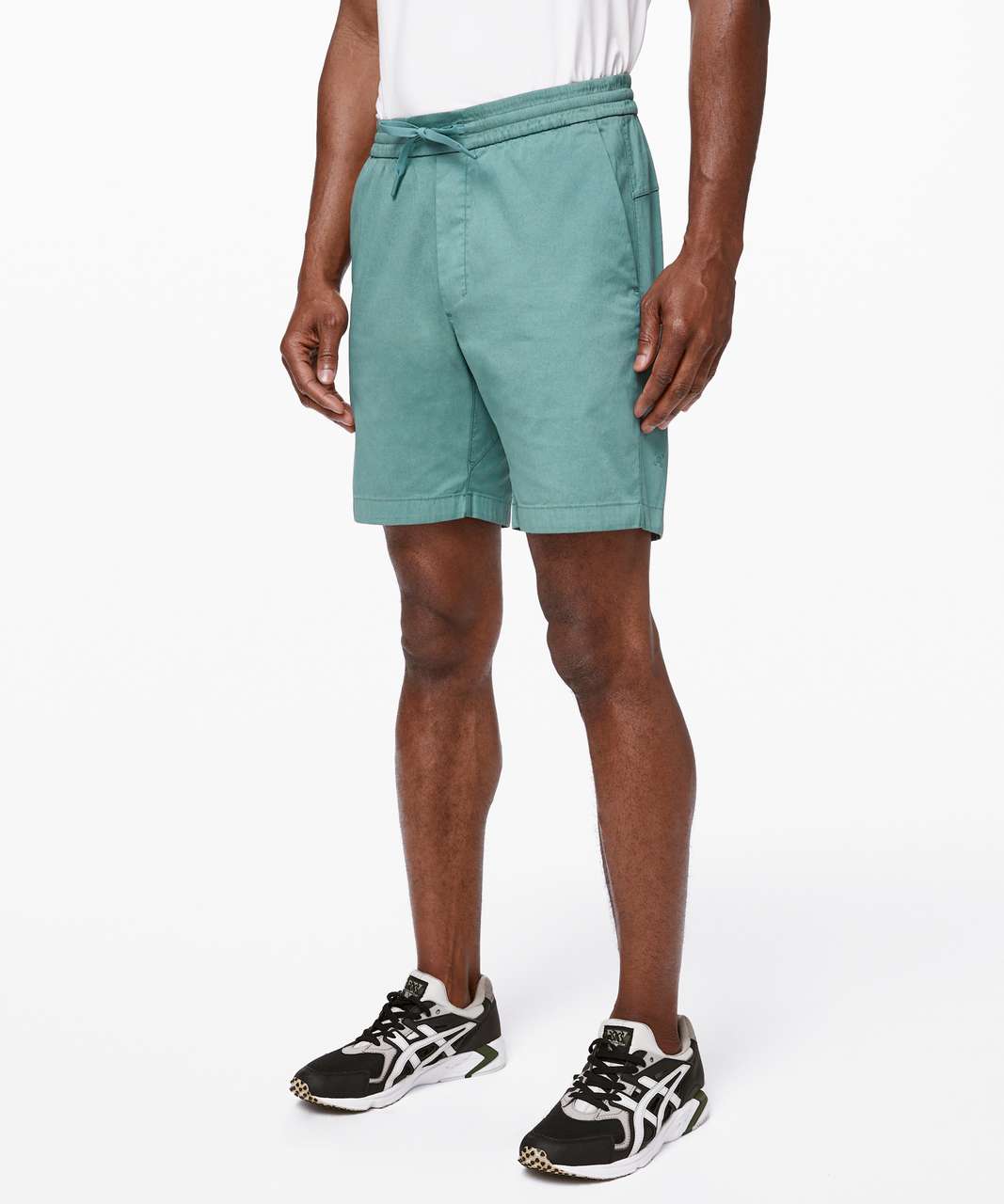 Lululemon Bowline Short 8" *Dye - Washed Aquatic Green