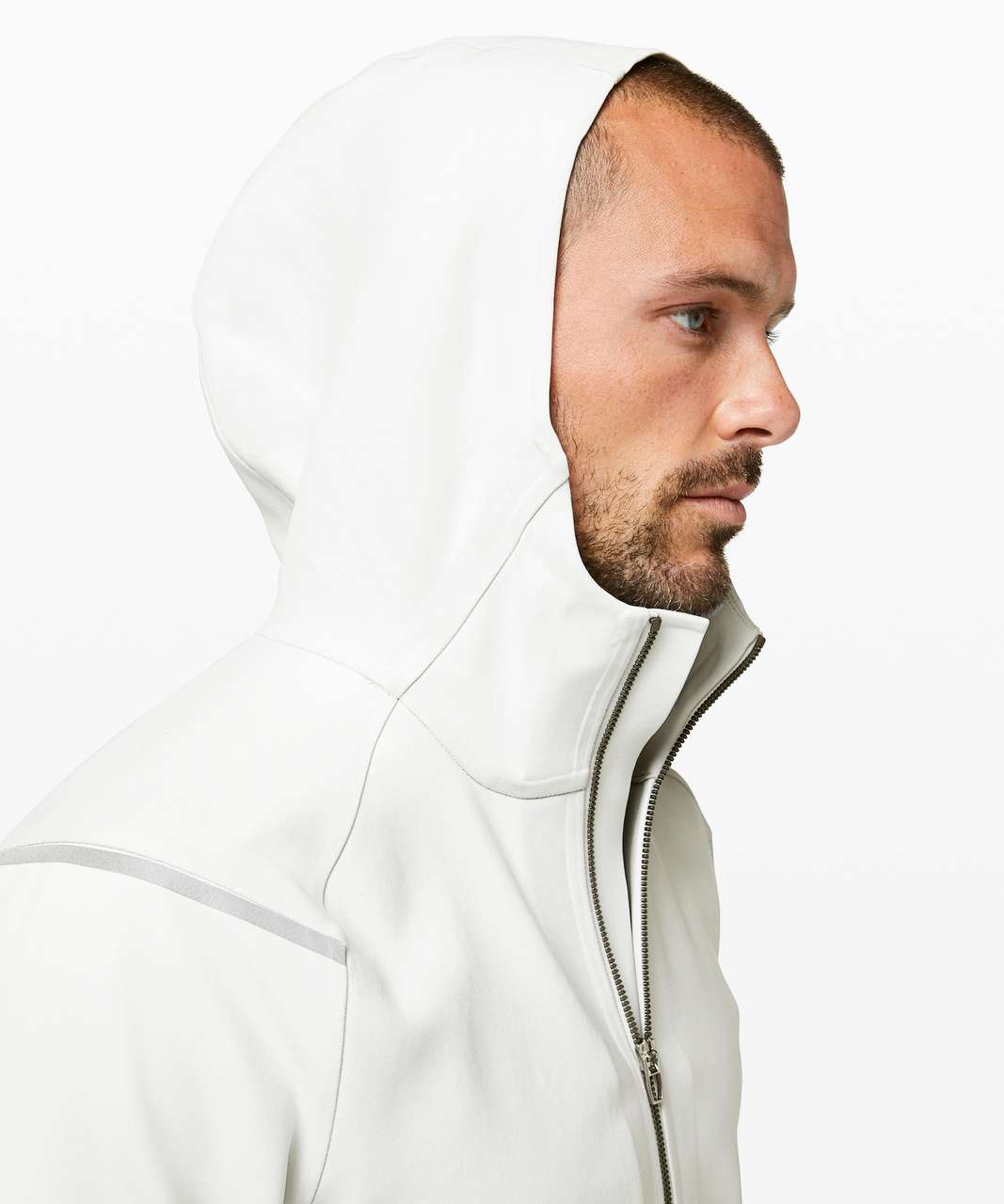 Lululemon Refract Full Zip Hoodie *lululemon lab - Silver Ice