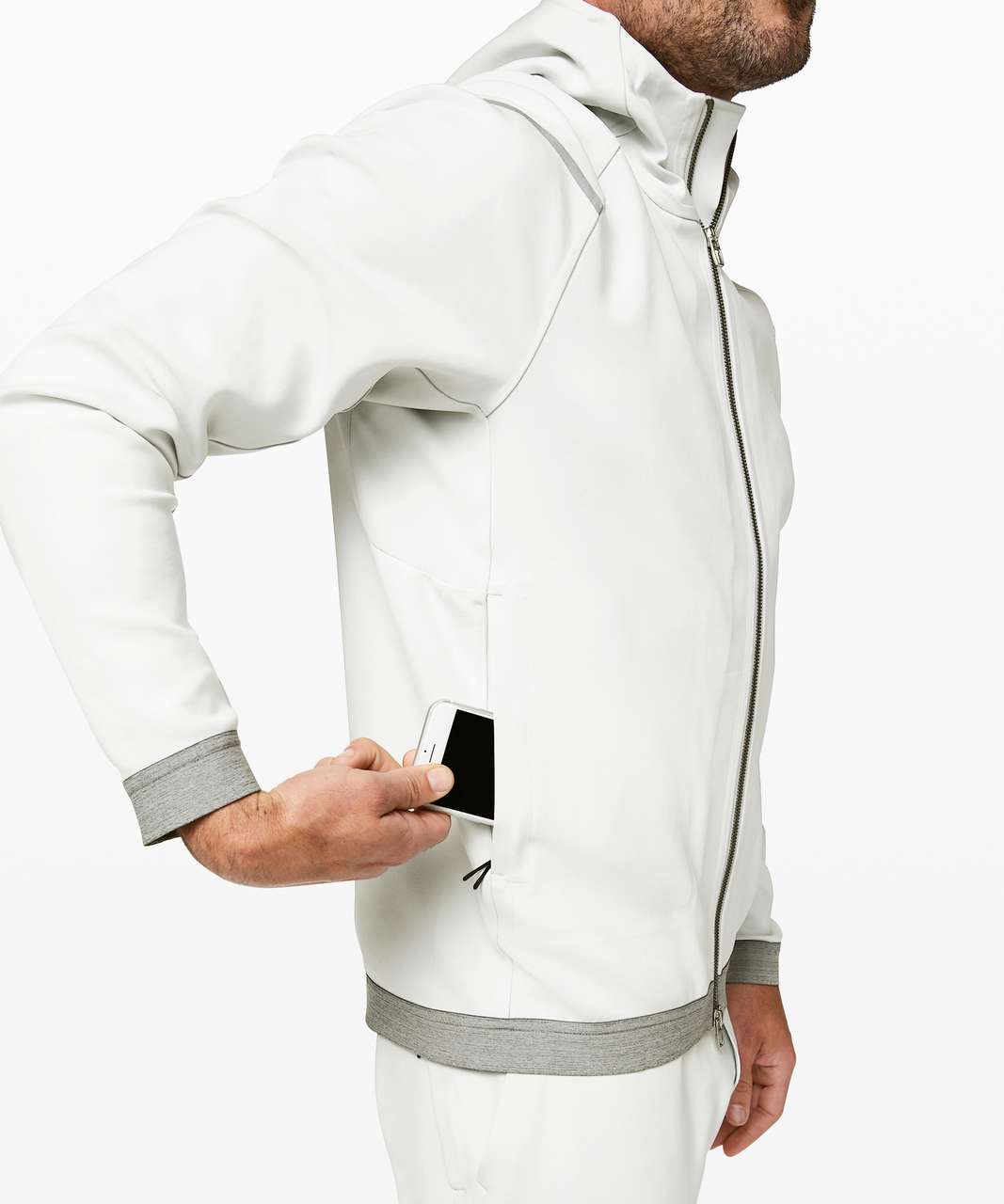 Lululemon Steady State Hoodie Color Natural Ivory Size: XL. Retail $128.00  *NEW