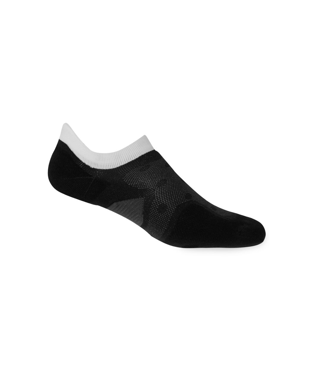 Lululemon Speed Sock - Black / White / Silver Spoon