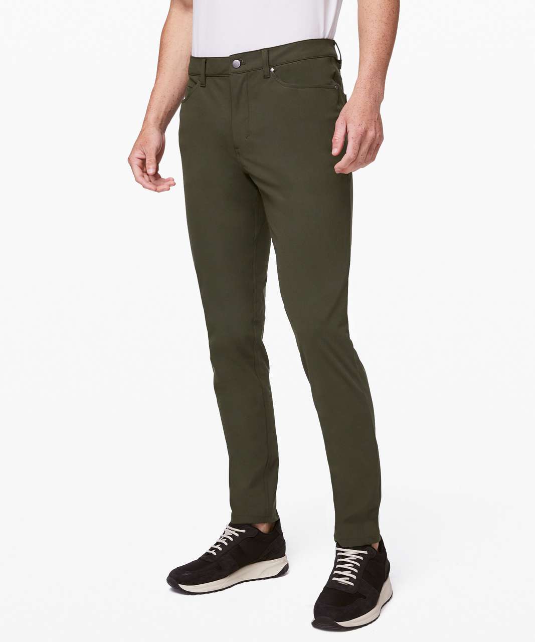 Lululemon ABC Pant Slim *Warpstreme 32" - Dark Olive (First Release)